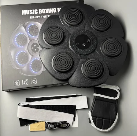 Мішень для боксу з рукавичками та Bluetooth, боксерська мішень настінна 40 см, фото 1