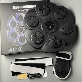 Мішень для боксу з рукавичками та Bluetooth, боксерська мішень настінна 40 см