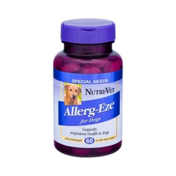 Добавка для собак при аллергии, Nutri-Vet НУТРИ-ВЕТ ДЛЯ АЛЛЕРГИКОВ, жевательные таблетки, 60 табл. - фото 1 - id-p489464584