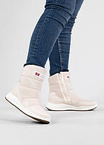 Дутики жіночі зимові від виробника (N 2 беж), фото 3