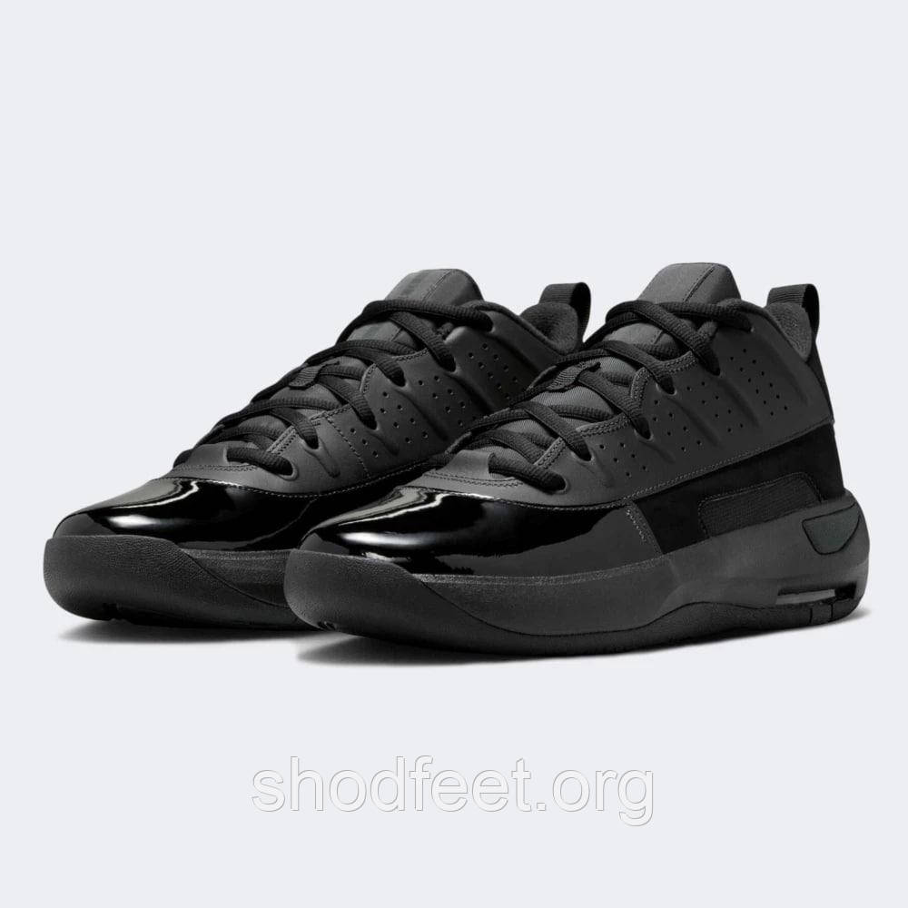 Jordan Max Aura 7 Black — чоловічі кросівки з амортизацією Air, стильний баскетбольний дизайн купити в Україні, фото 1
