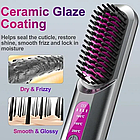 Акумуляторна щітка для випрямлення волосся HOMELYLIFE AY-8, фото 2