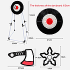 Ігровий набір для метання сокир «Axes Throw Targets», фото 7