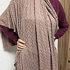 Трикотаж «Хвиля», пудра мокко, фото 3