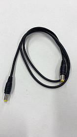 DC-DC кабель, роз'єм живлення (тато) 5.5x2.5 мм