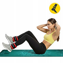 Обважнювачі-манжети для ніг і рук 4FIZJO 2 x 1 кг 4FJ0122 Poland, фото 4