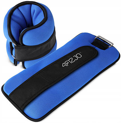 Обважнювачі-манжети для ніг і рук 4FIZJO 2 x 3 кг 4FJ0125 Poland, фото 1