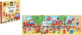 Магнітні історії Janod Пожежники 30ел