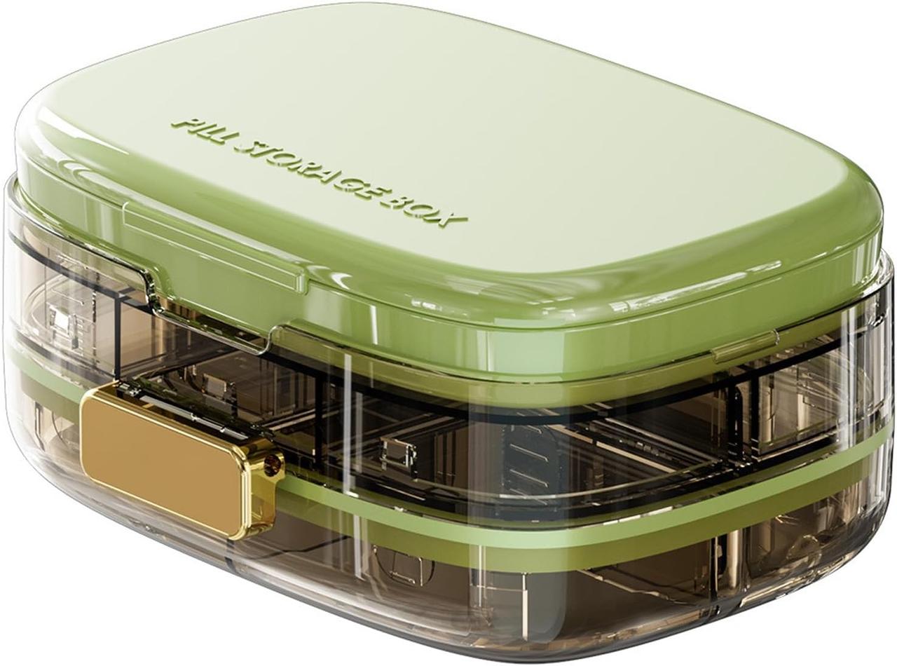 Органайзер для таблеток TravelBox 10 - герметична таблетниця з 10 відділеннями, фото 1