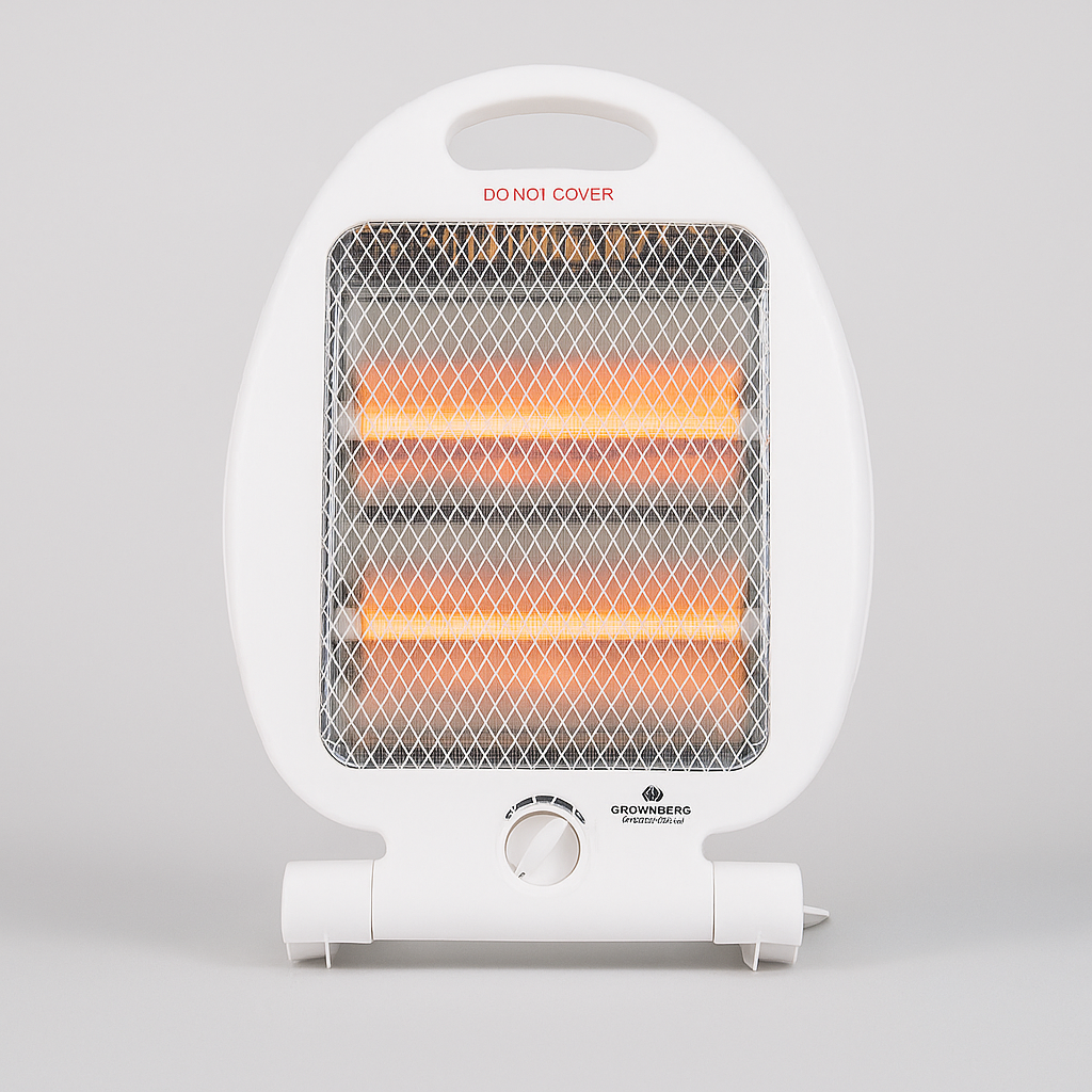 Обігрівач інфрачервоний кварцовий Crownberg CB-7745 800 Вт Датчик Перекидання, фото 1