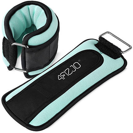 Обважнювачі-манжети для ніг і рук 4FIZJO 2 x 0.5 кг 4FJ0171 Poland, фото 1