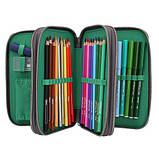 Потрійний пенал із наповненням Adventure World зі світлодіодною Пантерою 13709, фото 6