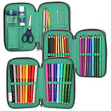 Потрійний пенал із наповненням Adventure World зі світлодіодною Пантерою 13709, фото 7