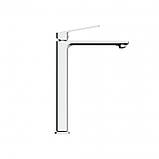 Змішувач для раковини високий Qtap Capricorn, Chrome (k26) QTCAP1060H102C48220, фото 3