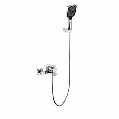 Змішувач для ванни Qtap Capricorn з душовим гарнітуром Chrome (k35) QTCAP3060102C48222