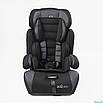 Дитяче автокрісло JOY 4771-03 1/2/3 (9–36 кг), універсальне, з бустером, п’ятиточкові ремені та регулювання підголівника, фото 4