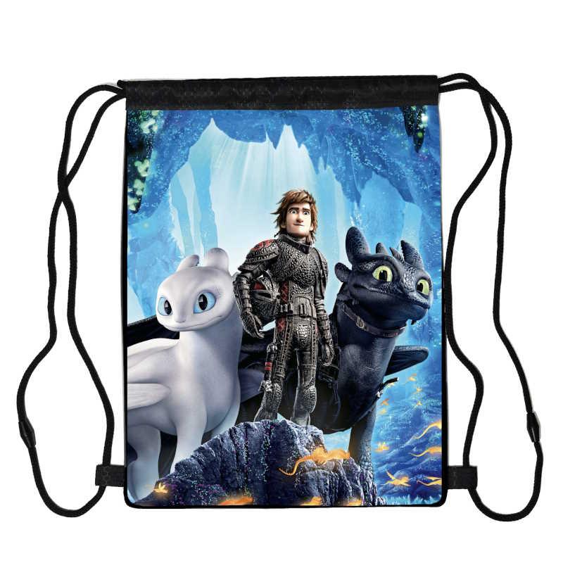 Сумка для взуття Як приборкати дракона (007), 410 х 300 мм, фото 1