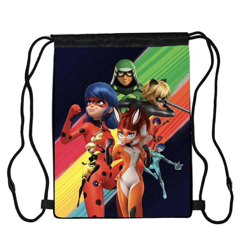 Сумка для взуття Леді Баг (003), 410 х 300 мм, фото 1