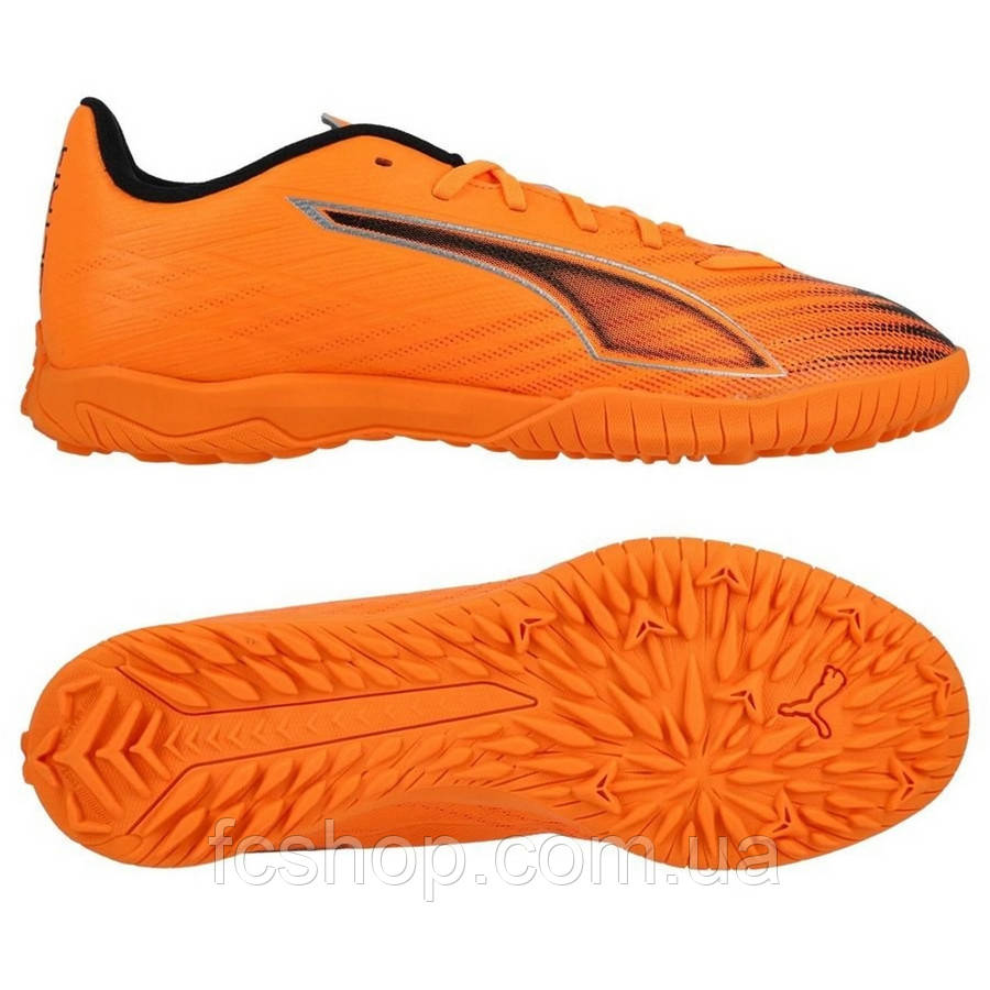 Футбольні сороконіжки Puma Ultra 6 Play TT 108542-03, Жовтогарячий, Розмір (EU) — 40, фото 1