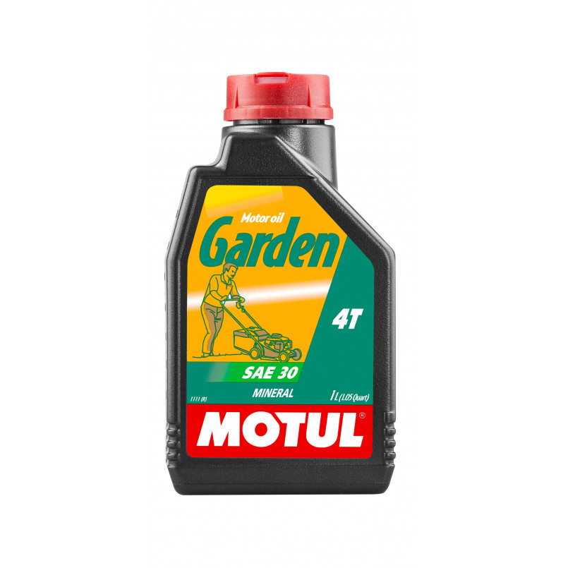 Моторна олива для 4Т двигунів садової техніки MOTUL Garden 4T SAE 30 1л, фото 1