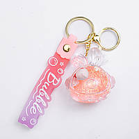 Дитячий брелок Bubble 5×5,5 (см) для ключів, на сумку та рюкзак Рожевий HP-55-32P