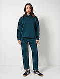Худі жіноче Мальта 25/Ж616/1-14 S Смарагдовий, фото 4