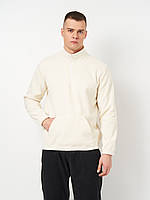 Чоловічий джемпер з флісом М573-21 S Молочний
