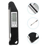 Термометр електронний кухонний з щупом 1.4" РК -50~300град ZD-D009, фото 3