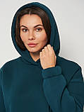 Худі жіноче Мальта 25/Ж616/1-14 S Смарагдовий, фото 3