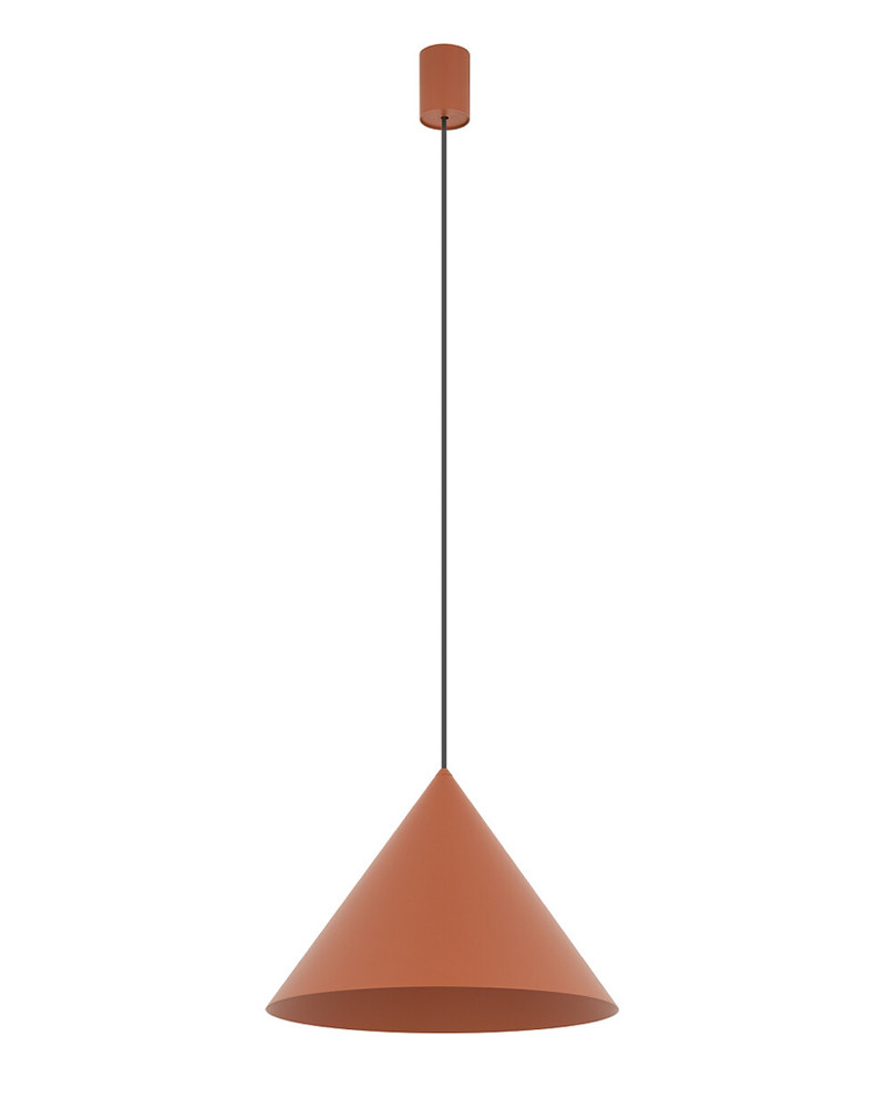 Підвісний світильник, люстра Nowodvorski 11486 Zenith M GU10 1x20W IP20 теракотовий, фото 1