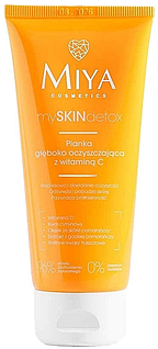 Очищувальна пінка для обличчя з вітаміном С Mya Cosmetics MySkinDetox Vitamin C Cleansing Foam 100 мл 02981