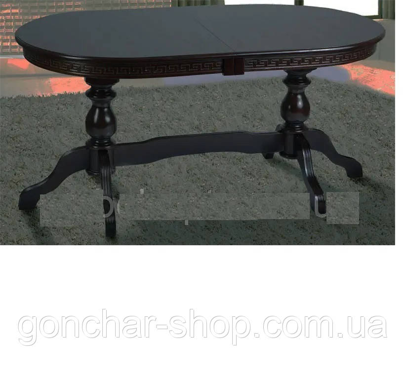Стіл обідній Оскар Люкс (160+2*40)/90 венге-шок---, фото 1