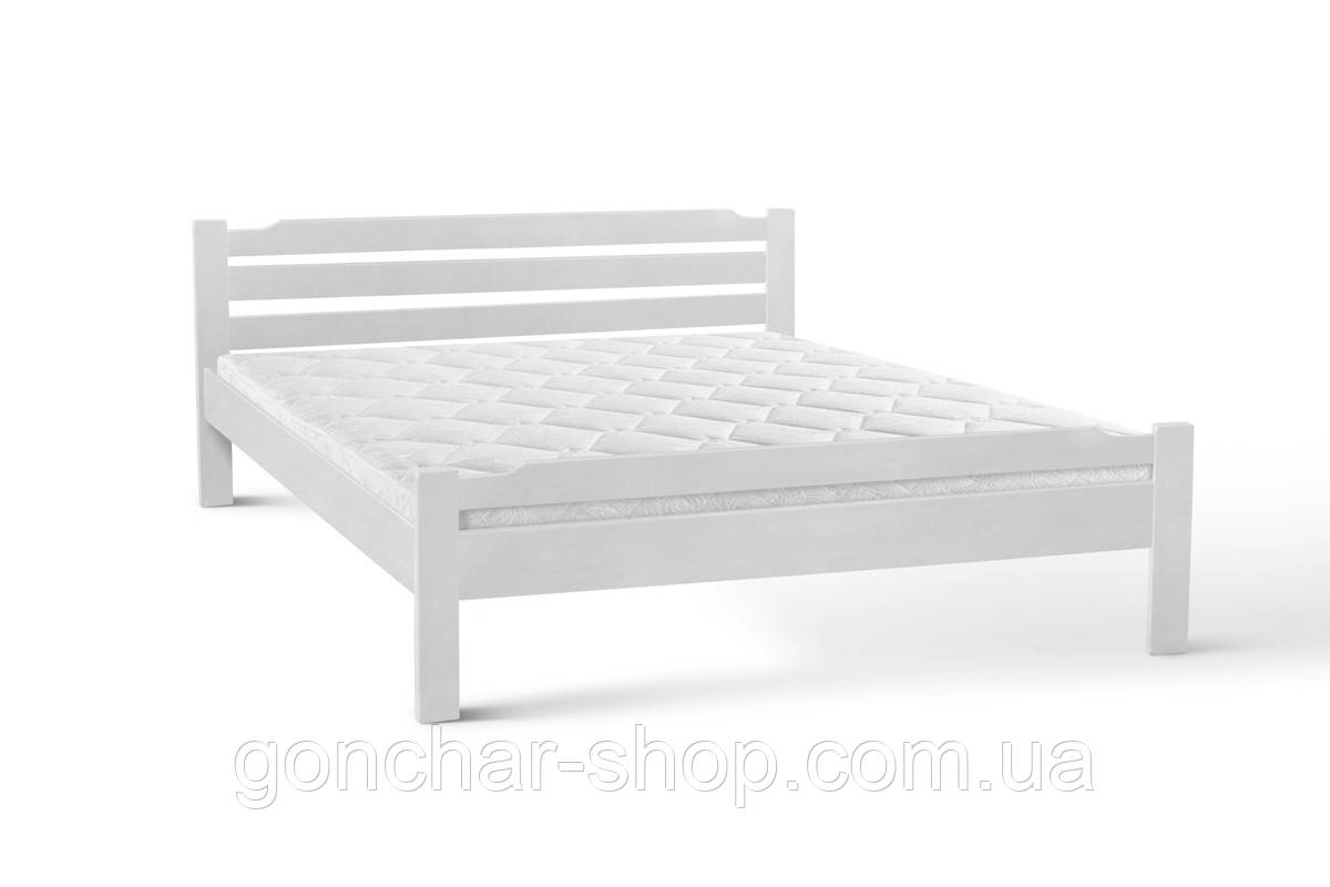 Ліжко Ольга 1400*2000, вільха/білий, фото 1