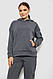 Спортивний костюм жіночий на флісі, колір сірий, 257R85, фото 2