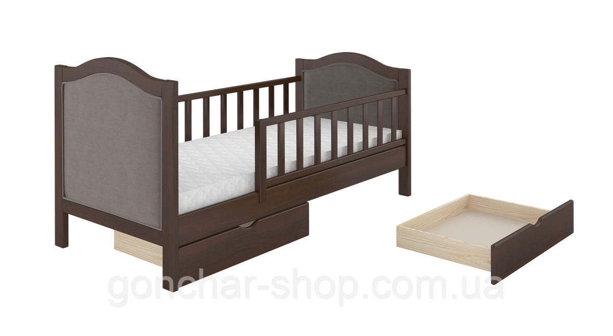 Комплект шухляд до ліжка 2,0 горіх, фото 1