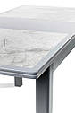 Стіл обідній Делі (1150+390)*740, сірий, фото 2