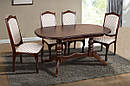 Стіл обідній Вавілон (150+40 )/90, гор. італійськи, фото 3