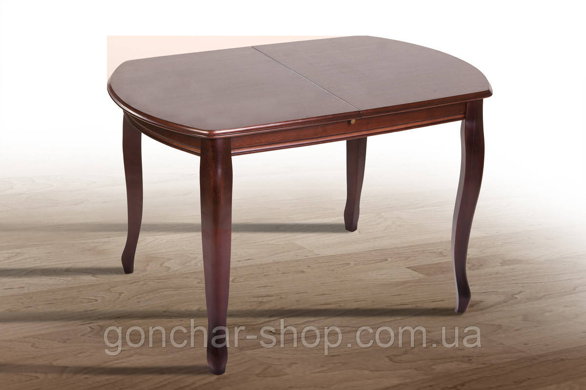 Стіл обідній Турін (110+30)/70, горіх, фото 1