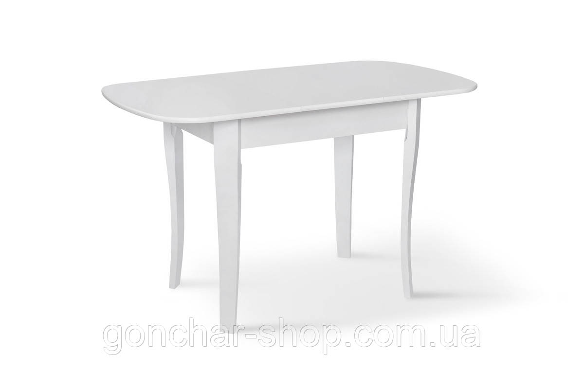 Стіл обідній Даллас (930+300)*670, білий, фото 1