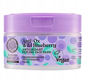 Пілінг-диски для обличчя з чорницею Natura Siberic Anti-Ox 20 шт 02983