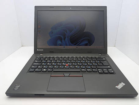 Б/в Ноутбук Lenovo ThinkPad L450 14" 1600x900| Core i5-4300U| 8 GB RAM| 128 GB SSD| HD 4400, фото 1