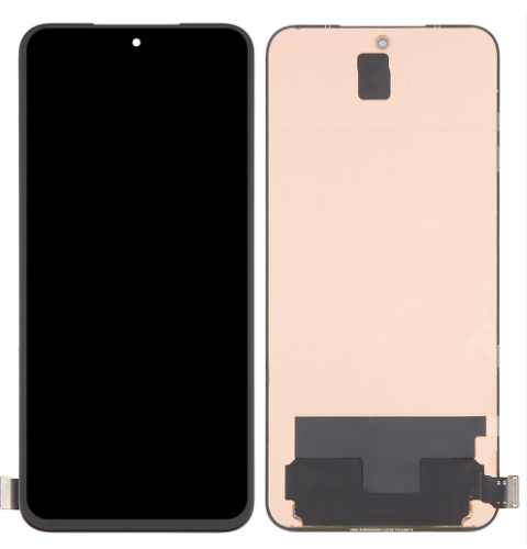 Дисплей (екран) для Xiaomi 14 чорний, OLED, оригінал PRC