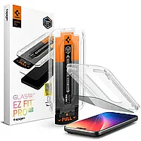 Захисне скло Spigen для iPhone 17 Pro/ 17/ 16 Pro - Privacy, EZ FIT PRO, GLAS.tR (1 шт), Антишпигун (AGL10098)