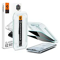 Захисне скло Spigen для iPhone 17 Air - EZ FIT GLAS.tR Privacy (2 шт), Антишпигун (AGL09862)