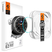 Захисне скло Spigen Samsung Galaxy Watch 8 Classic (46mm) - EZ FiT GLAS.tR (2шт), Clear (AGL09877)