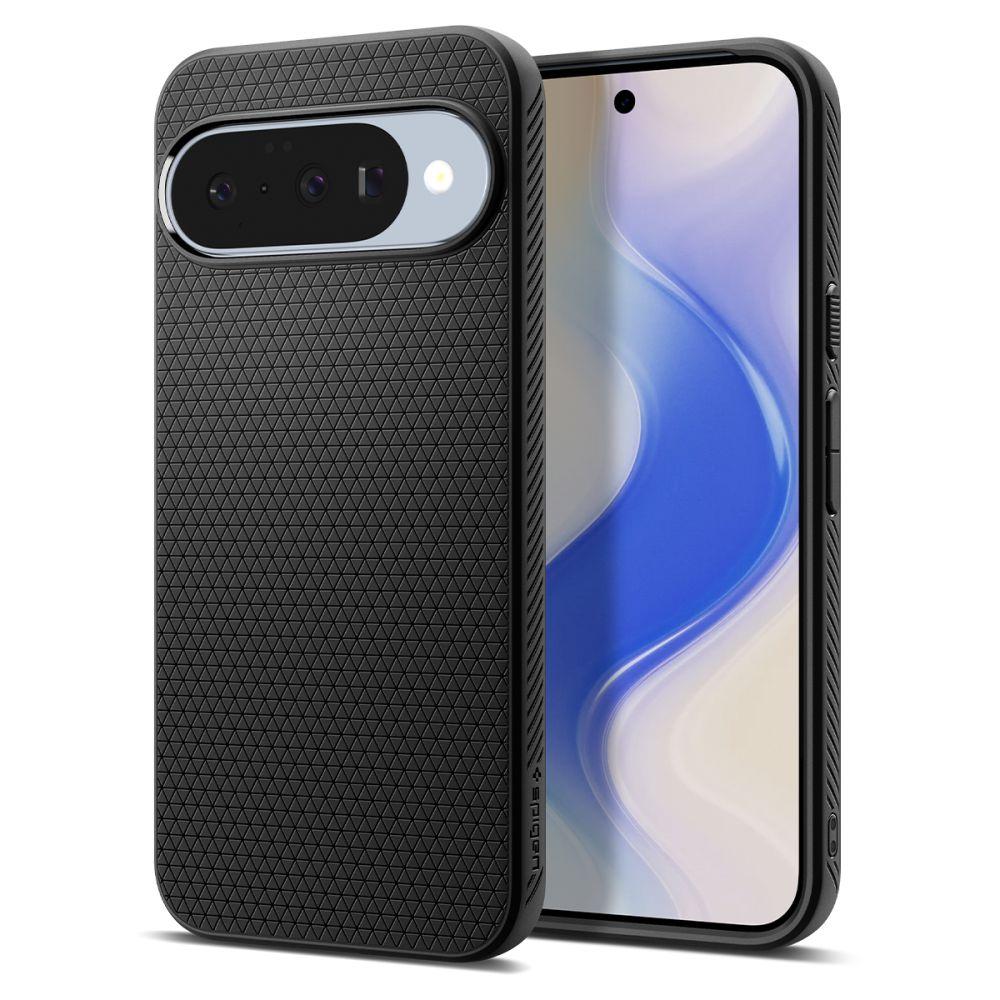 Чохол Spigen для Google Pixel 10/ 10 Pro - Liquid Air, Matte Black (ACS09714), фото 1