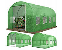 Теплица-парник 4х2,5х2м (10м²) Garden Rosa – зеленая, мобильная конструкция