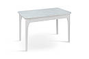 Стіл Фієста (110+35)*70, білий/мрамор білий, фото 6