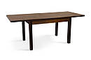 Стіл обідній Бронкс 120(+40+40)*80, темн.горіх, фото 4