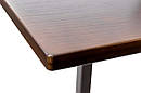 Стіл обідній Бронкс 120(+40+40)*80, темн.горіх, фото 8